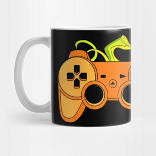 Halloween Gamer Pumpkin Mens Video Gamer Mug